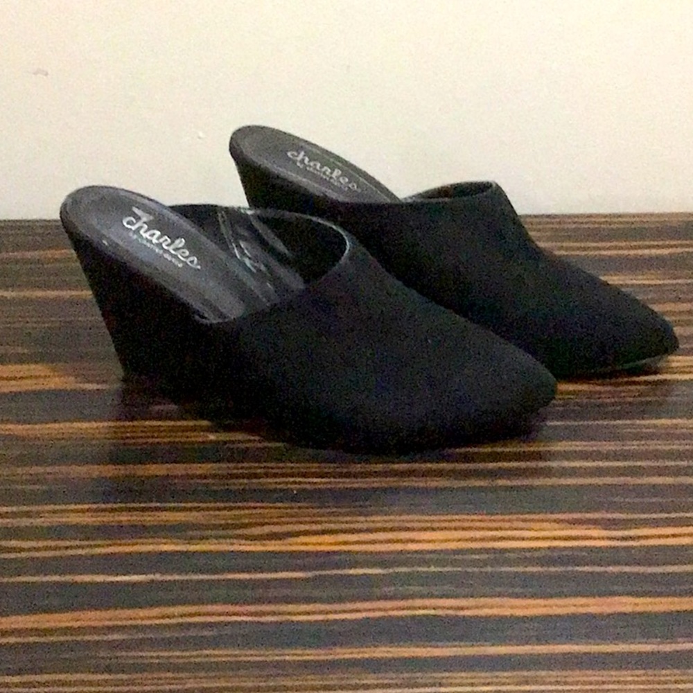 Black Booties by Charles David 😍😍😍😘😘💋